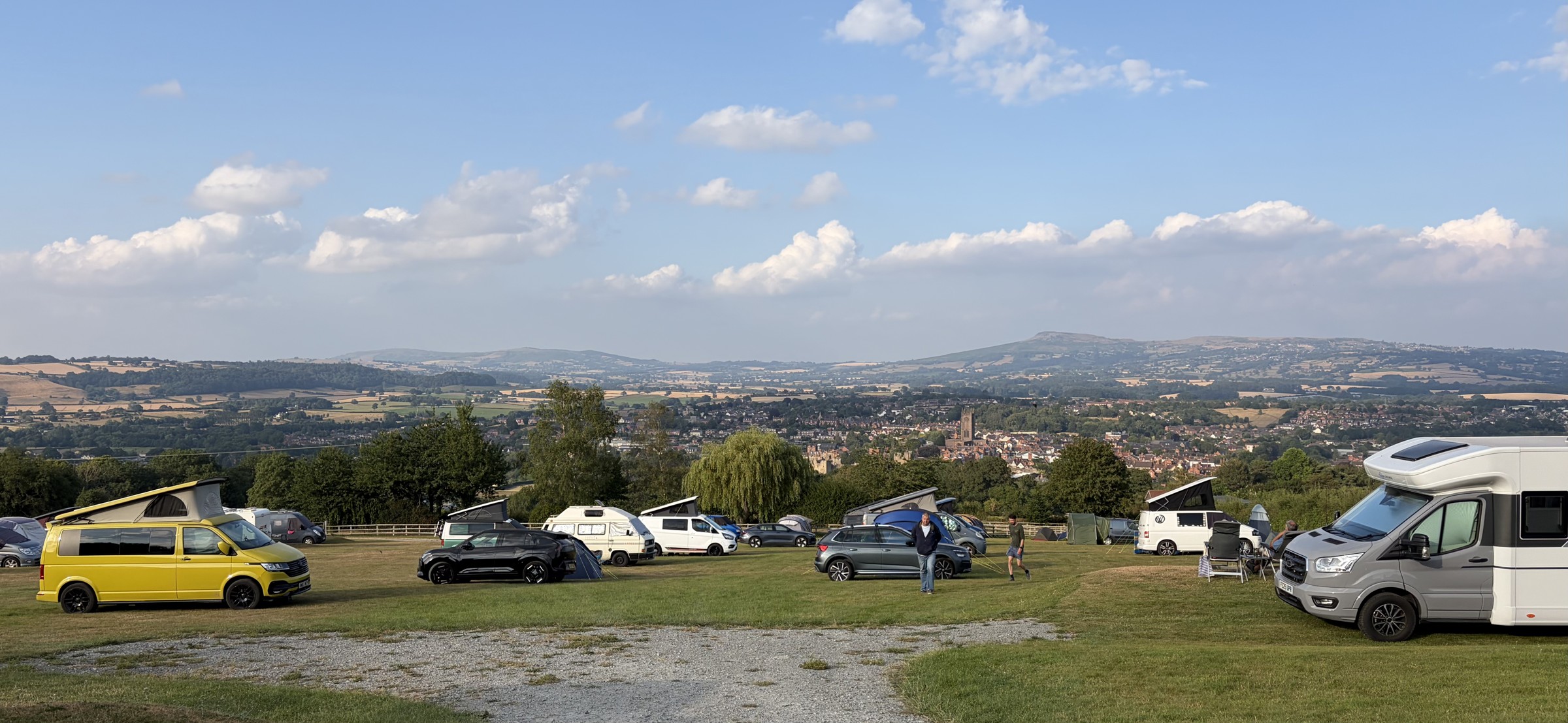 Festival at Whitcliffe Camp Site